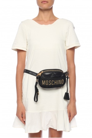 Quilted belt bag with logo, zdjęcie 2 Quilted belt bag with logo od Moschino